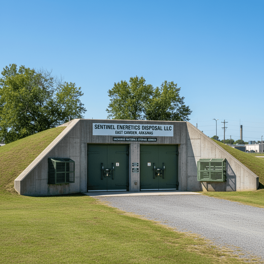 Explosives Containment Magazine for compliant storage